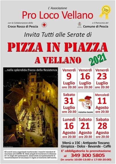 Pizza in Piazza Vellano 2021