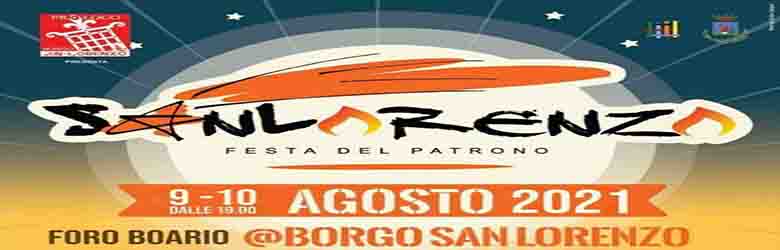 Borgo San Lorenzo Festa del Patrono 2021 9 e 10 Agosto