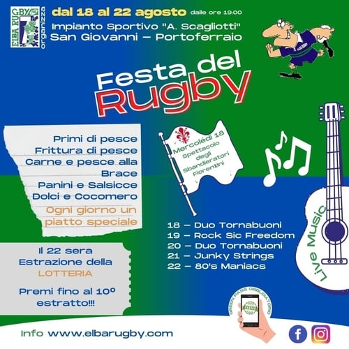 Festa del Rugby Portoferraio 2021