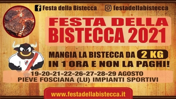 Festa della Bistecca Pieve Fosciana 2021