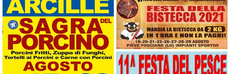 Mercatini Toscana Domenica 22 Agosto