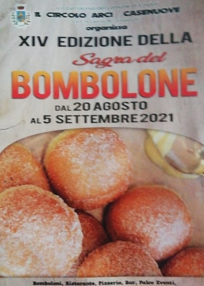 Sagra del Bombolone Casenuove 2021