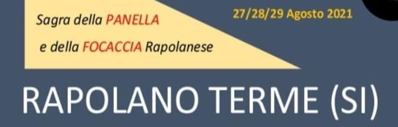 Sagra Rapolano Terme Agosto 2021