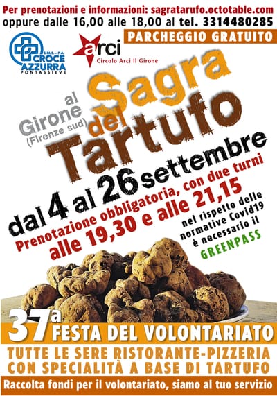 Sagra Tartufo Girone 2021