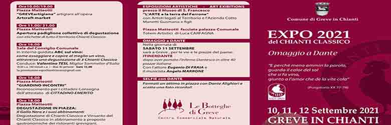 Expo del Chianti Classico 2021 a Greve in Chianti