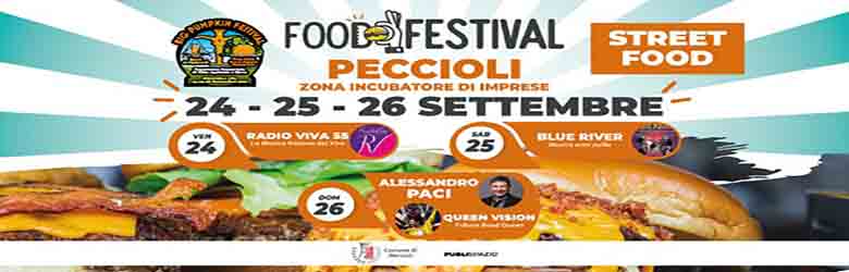 Food Festival a Peccioli Pisa 24-25-26 Settembre 2021 - street food