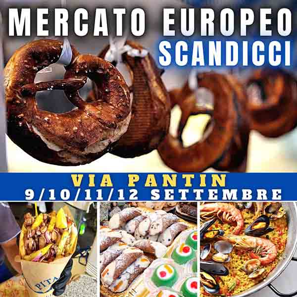 Mercato Europeo a Scandicci 2021 - Via Pantin Scandicci