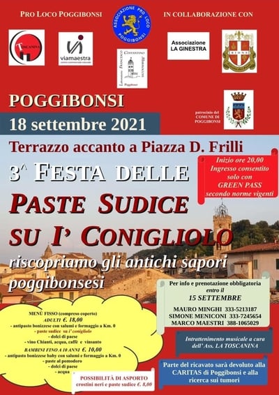 Festa Paste Sudicie Poggibonsi 2021