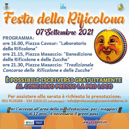 Festa Rificolona Valdarno 2021