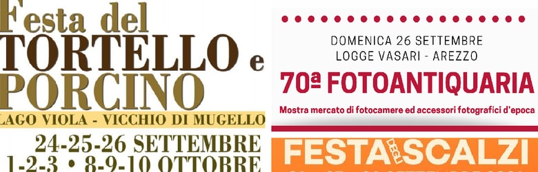 Mercatini Toscana Domenica 26 Settembre 2021