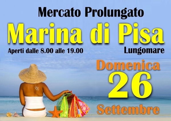 Mercato Marina di Pisa Settembre 2021