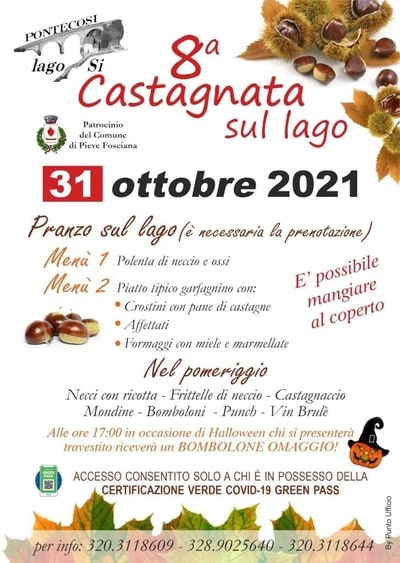 Castagnata Lago di Pontecosi 2021