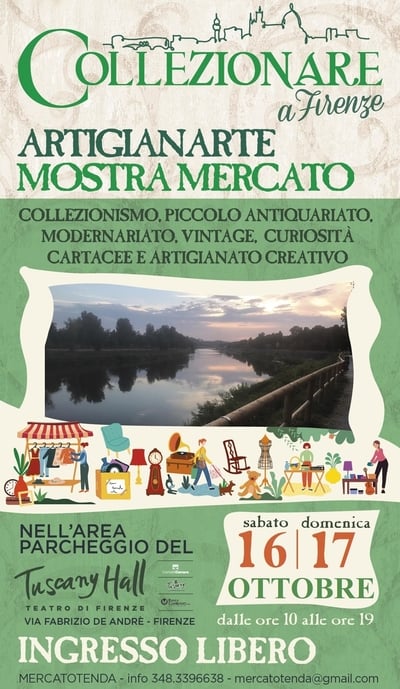 Mercatino Artigianarte Firenze Ottobre 2021