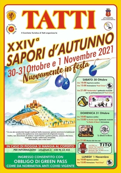 Sapori Autunno Tatti 2021