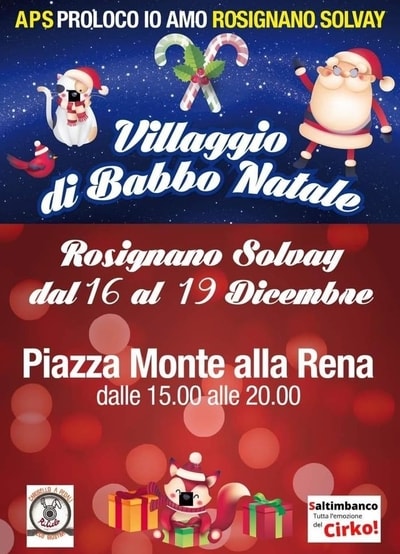 Villaggio Babbo Natale Rosignano Solvay