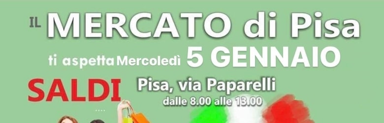 Mercatino di Pisa Gennaio