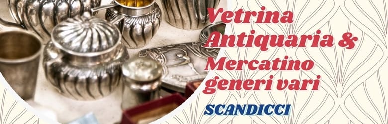 Mercato Antiquariato Scandicci Febbraio 2022