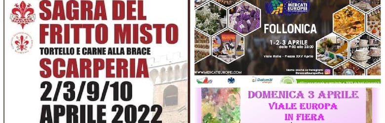 Mercatini Toscana Domenica 3 Aprile 2022