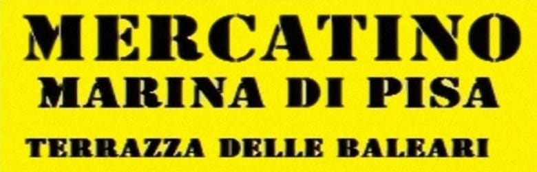 Mercatino Marina di Pisa Domenica 3 Aprile 2022