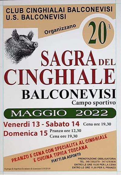 Sagra del Cinghiale Balconevisi 2022