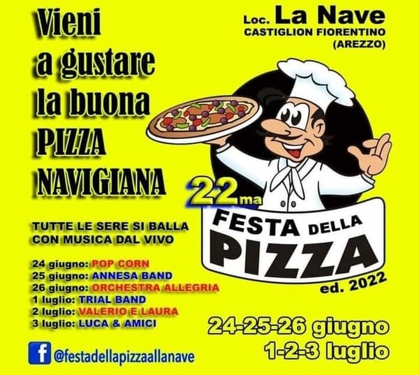 Festa della Pizza a La Nave 2022