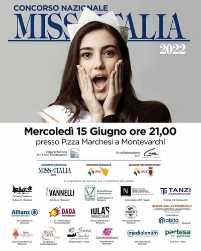 Miss Italia Montevarchi 2022