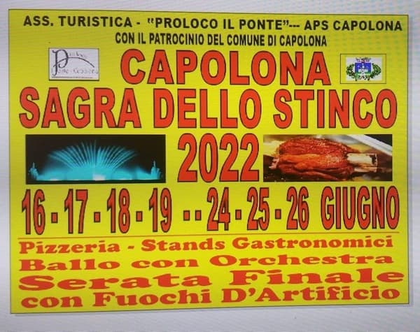 Sagra dello Stinco Capolona 2022