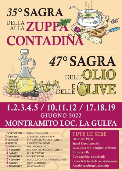 Sagre Montramito Gulfa Giugno 2022