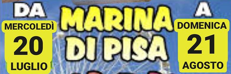 Giostre Marina di Pisa 2022