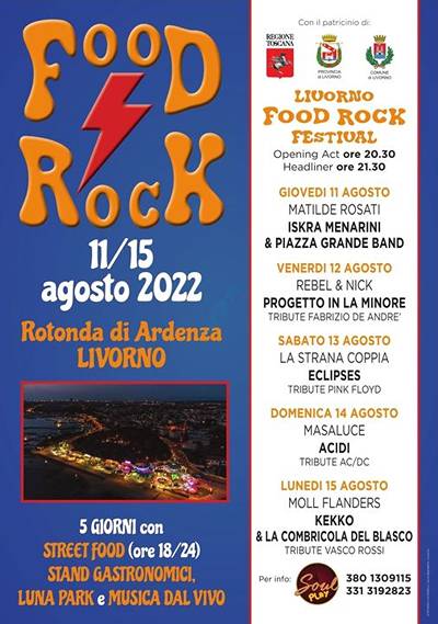 Food Rock Festival Livorno 2022