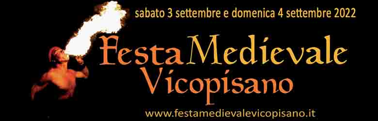 Festa Medievale di Vicopisano 2022 il 3 e 4 Settembre