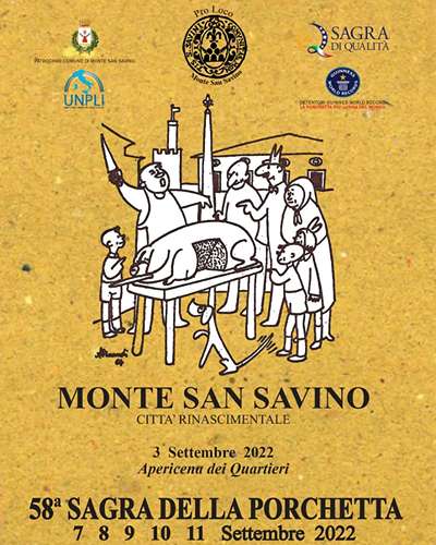 Sagra della Porchetta Monte San Savino 2022