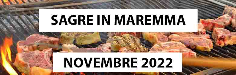 Sagre in Maremma Novembre 2022 - Toscana