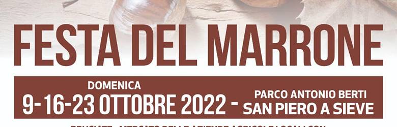 Sagre del Marrone Mugello 2022