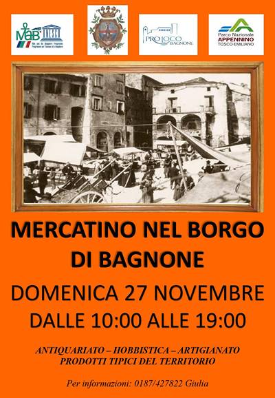 Mercatino Bagnone Novembre 2022