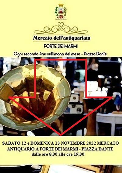 Mercato dell'Antiquariato Forte dei Marmi Novembre 2022