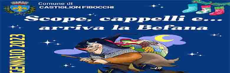 Festa della Befana a Castiglion Fibocchi 6 Gennaio 2023 Provincia Arezzo