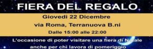 Eventi Terranuova Bracciolini Dicembre 2022