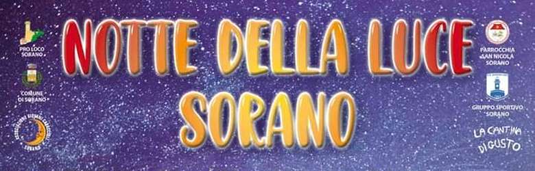 Notte della Luce Sorano 2022