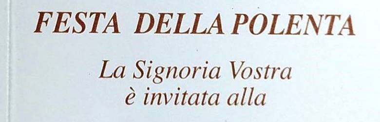 Sagra della Polenta San Quirico di Vernio