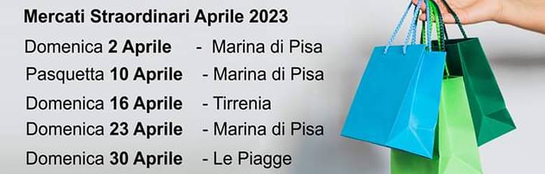 Mercatini Pisa Primavera 2023