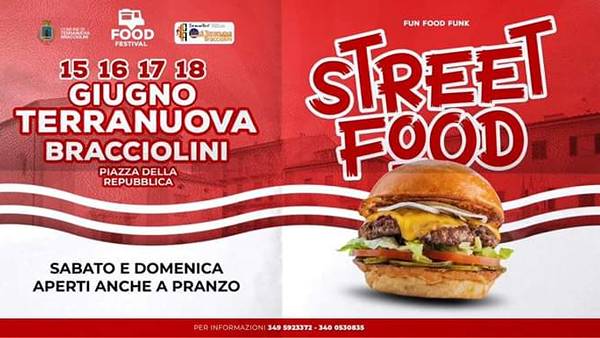 Street Food Festival Terranuova Bracciolini 2023
