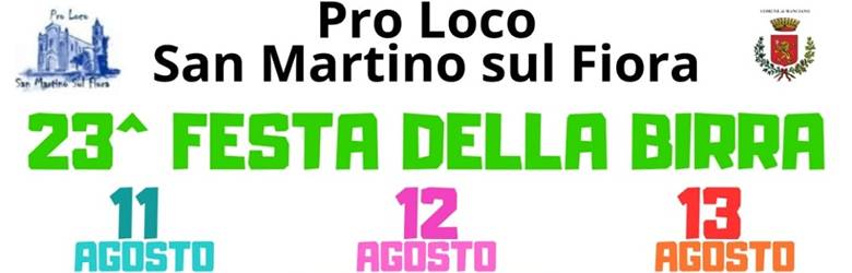 Festa della Birra San Martino sul Fiora 2023