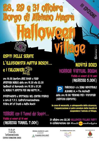 Halloween Village Albiano Magra 2023