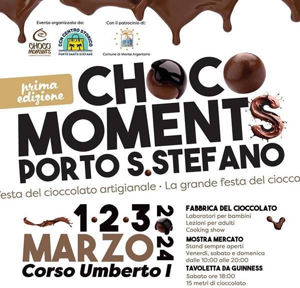 Festa del Cioccolato Porto Santo Stefano