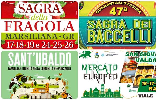 Eventi Toscana Weekend 17 18 19 Maggio 2024