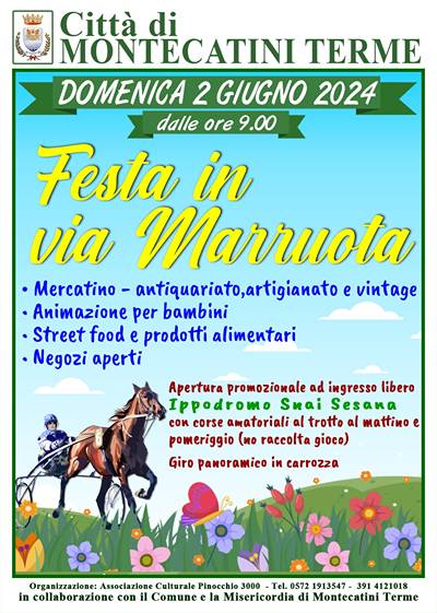Festa in Via Marruota Montecatini Terme