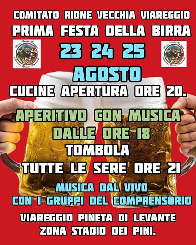 Festa della Birra a Viareggio 2024