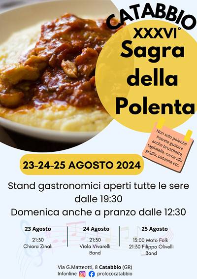 Sagra della Polenta Catabbio 2024