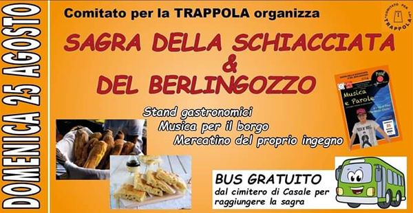 Sagra della Schiacciata Trappola 2024